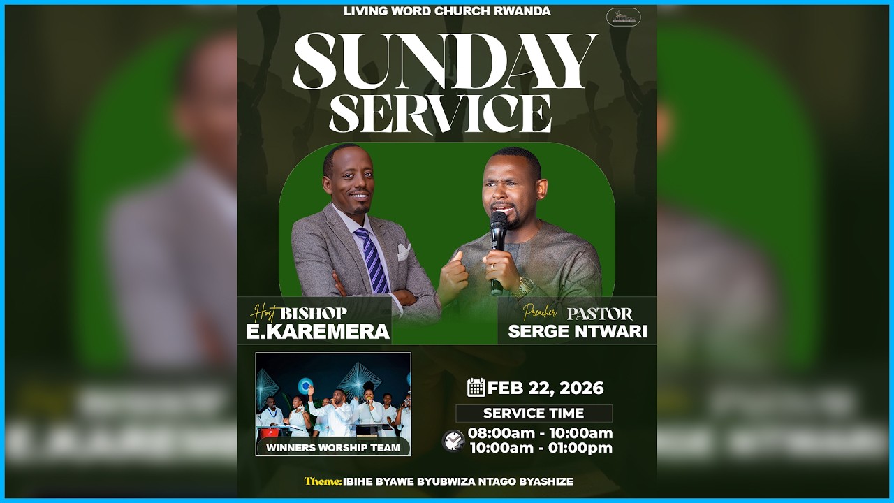 SUNDAY 2nd SERVICE//IBIHE BYAWE BY'UBWIZA NTAGO BYASHIZE//Feb 22, 2026//WITH Pst SERGE NTWARI