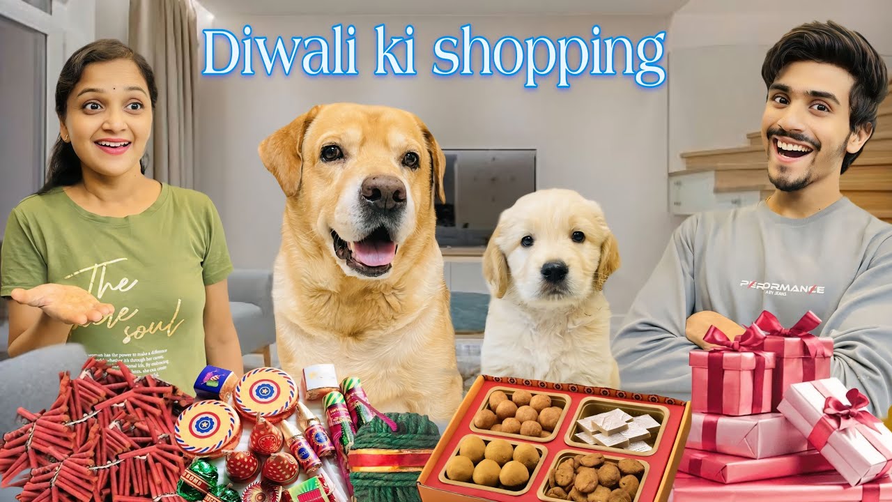 Diwali Ki Shopping | Leo Ka Baby Pagal hogya | Anant Rastogi