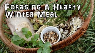 Foraging for a Hearty Winter Soup in January