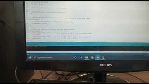 BLINKING LED using Atmega 328p