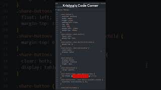 Social Media Button || HTML CSS || #shorts #html #css #socialmedia