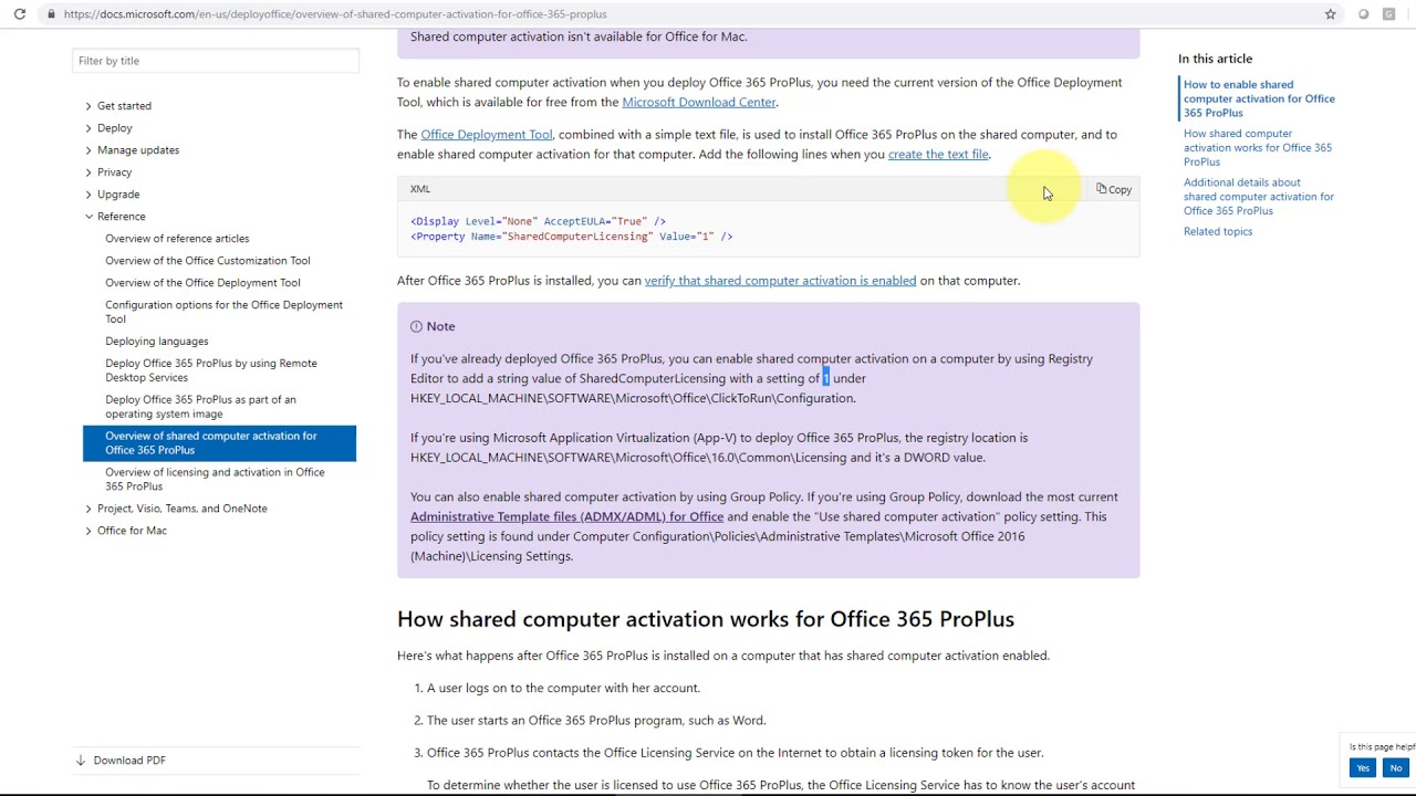 Solved Video How To Set Office 365 Pro Plus To Run On A Kiosk