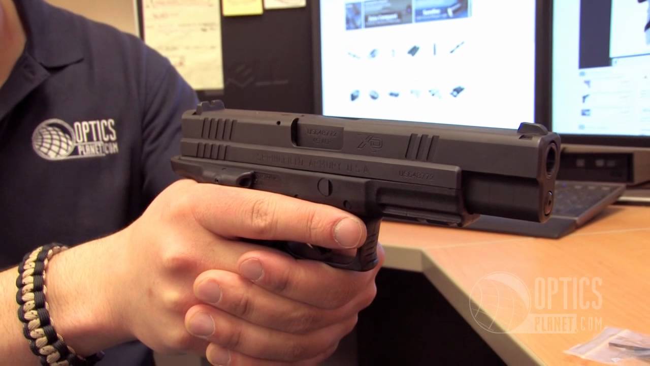 Crimson Trace for Springfield XD - OpticsPlanet.com - YouTube