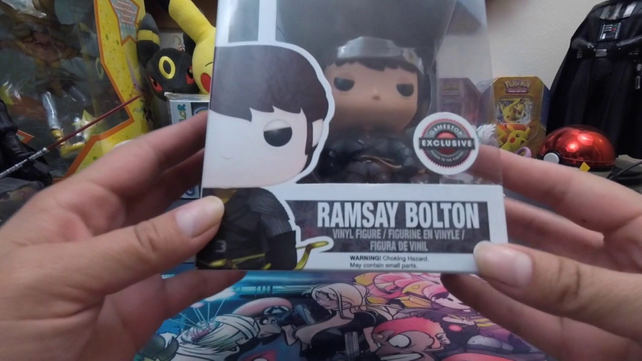 The Game Of Thrones Villains Funko Pop Review Ramsay Bolton