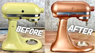 How To Paint A Kitchen Aid : KITCHENAID MIXER MAKEOVER