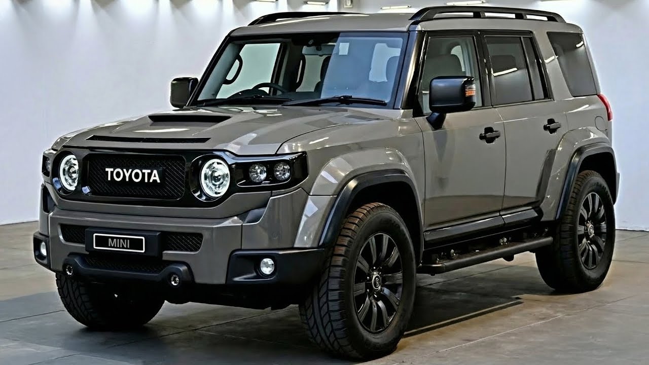 Toyota MINI Land Cruiser FJ 2026 года — маленький размер, ДНК серьезного бездорожья!
