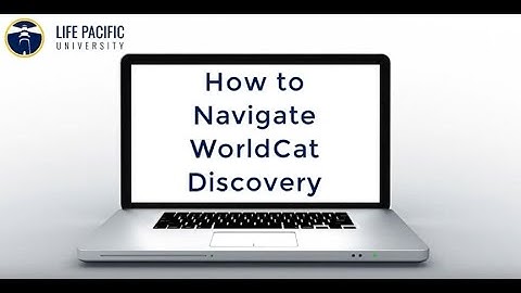 LPU - How to Navigate WorldCat Discovery