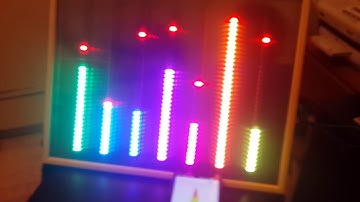 Graphic Equalizer Display (Spectrum Analyzer) Ver 1.0: ESP8266, MSGEQ7,WS2812
