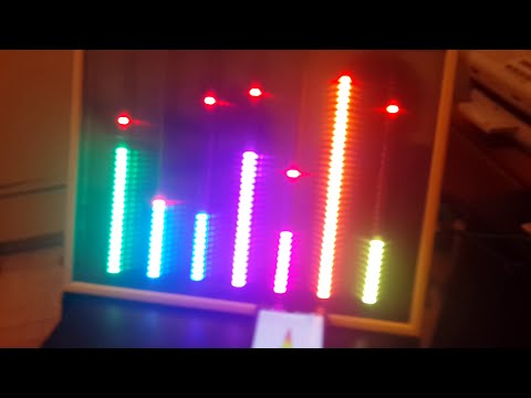 Graphic Equalizer Display (Spectrum Analyzer) Ver 1.0: ESP8266, MSGEQ7,WS2812