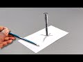 How to draw 3d nail on paper for beginners step by step guide