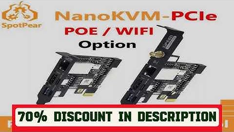 A must-have product! Sipeed NanoKVM PCIe Remote Control / Power / Desktop Maintenance Server UART