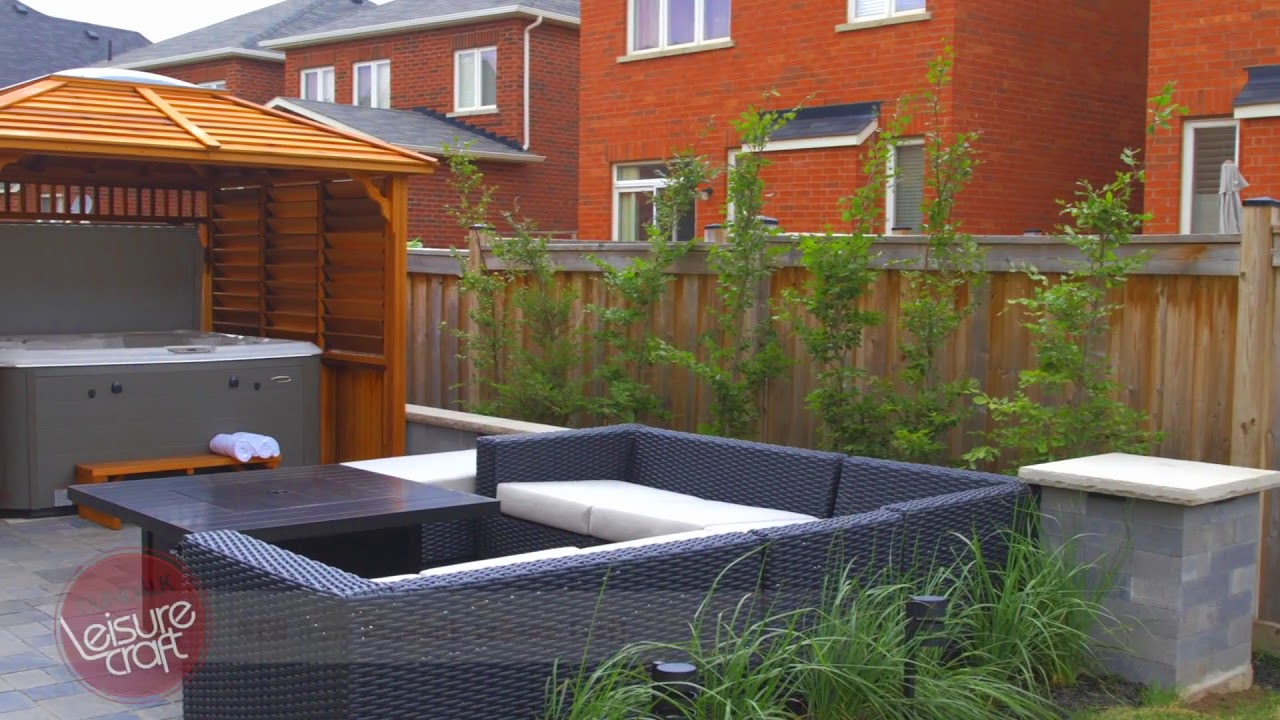 Echoe Gazebo Red Cedar Clear Leisurecrafteurope Com