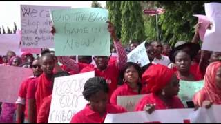 Raw: Hundreds March for Kidnapped Nigerian Girls