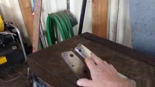 #1 The chainsaw guy repairs bent processor saw bar