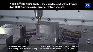 OSG A Brand AE-ML-H Carbide End Mill Overview