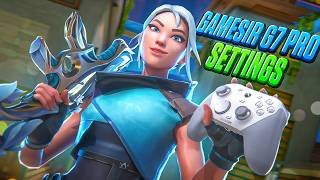 THE ULTIMTE GAMESIR G7 PRO SETTINGS FOR VALORANT CONSOLE