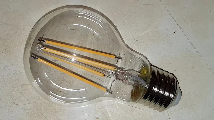 BOOST LED E27 Warm white 2700K 1521 lumen light bulb: unboxing