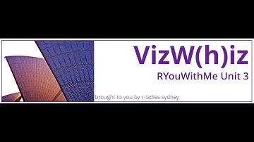 VizWhiz Lesson 1 Video 5 #RYouWithMe by R-Ladies Sydney