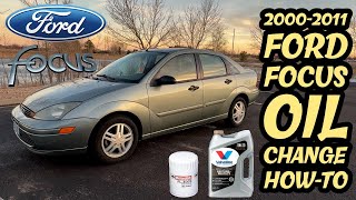 2000-2011 Ford Focus 2.0 Oil Change How-To