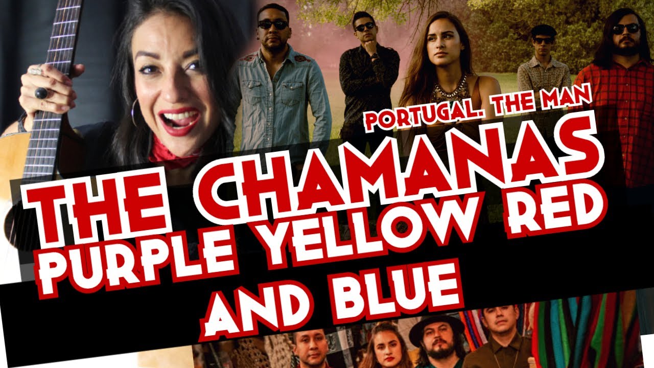 THE CHAMANAS PURPLE YELLOW RED AND BLUE (Cover CLAUZEN VILLARREAL