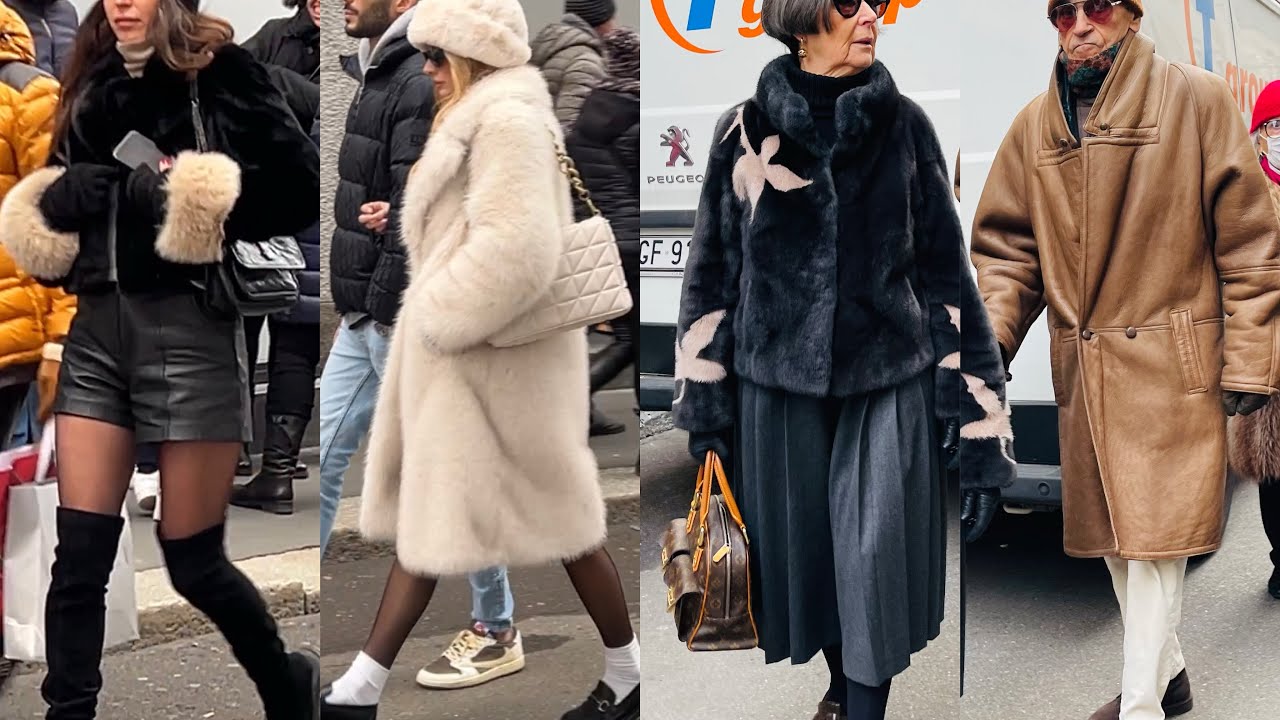 ⁣ELEGANT WINTER STREET STYLE 2024 | MILAN TRENDS OUTFITS