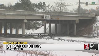 Road conditions dangerous SCDOT says to avoid driving