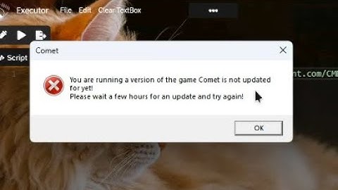 How to fix Comet not injecting  (Revert Version)