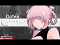 Yofukashi no Uta OP - Daten Guitar Tutorial | TAB