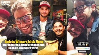 Andrés Wiese y Erick Elera protagonizan emotivo reencuentro luego de un año sin verse