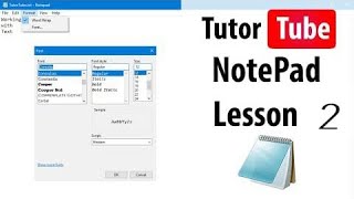 Notepad tutorial part 2 js com.....@Computertal