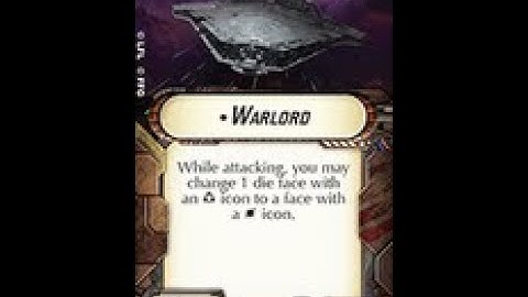 How-to use Title "Warlord" - Star Wars Armada Explained (SWAE)