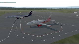 SSJ-100 | SDM6345 | ULLI - ULMM | X-Plane 11