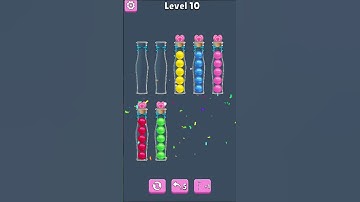 Candy Sort: Color Puz Game #gaming #ballsortpuzzle #puzzle