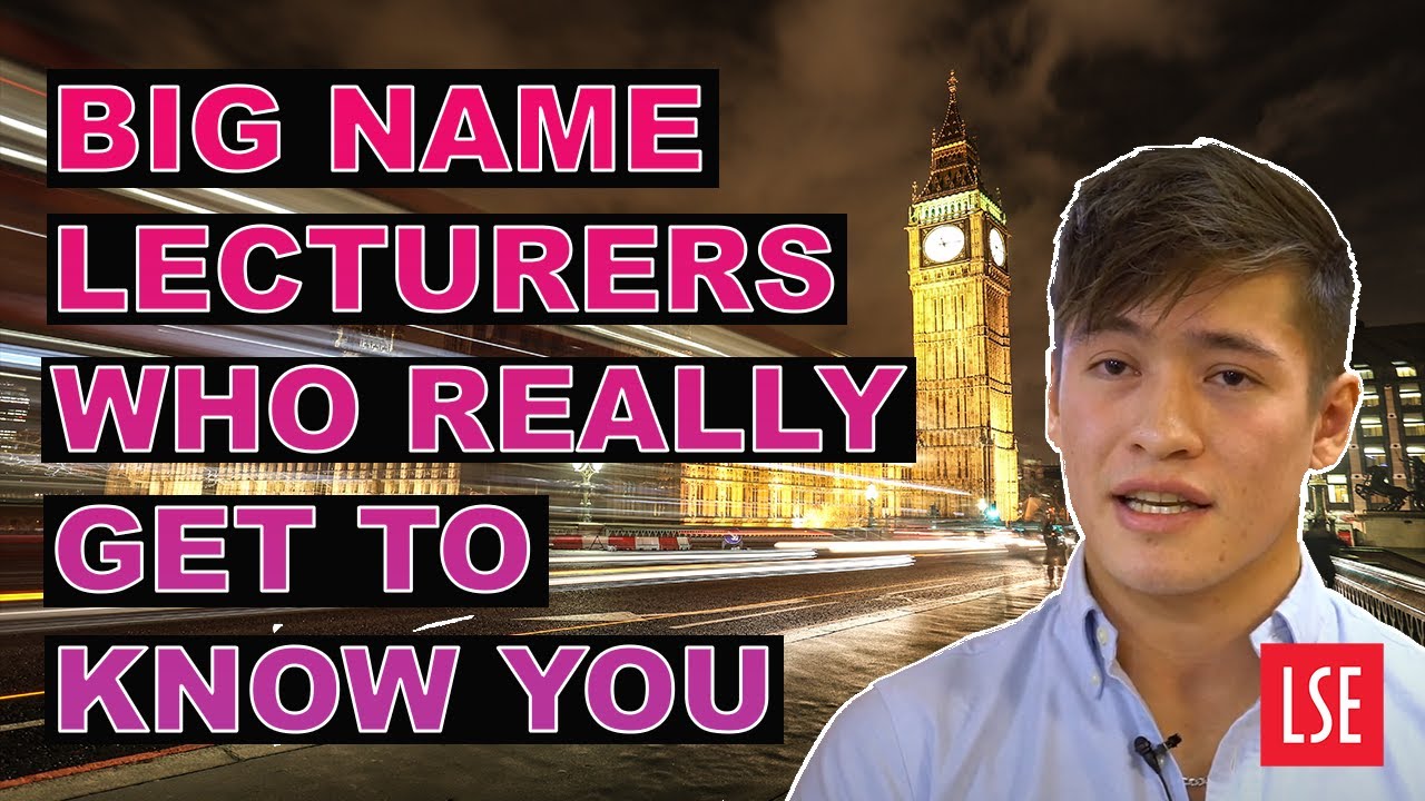 BSc Geography with Economics at LSE YouTube