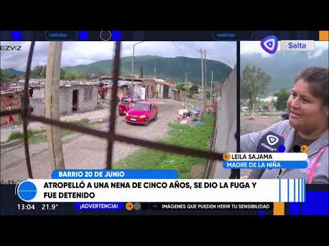 Atropello a una niña de 5 años y se dio a la fuga - YouTube