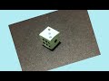 How to make a paper dice🎲Easy paper dice🎲Homemade dice