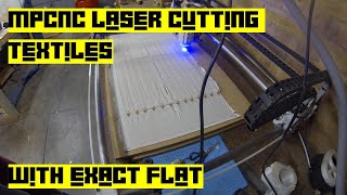 MPCNC LASER CUTTING TEXTILES - EXACT FLAT - FUSION 360