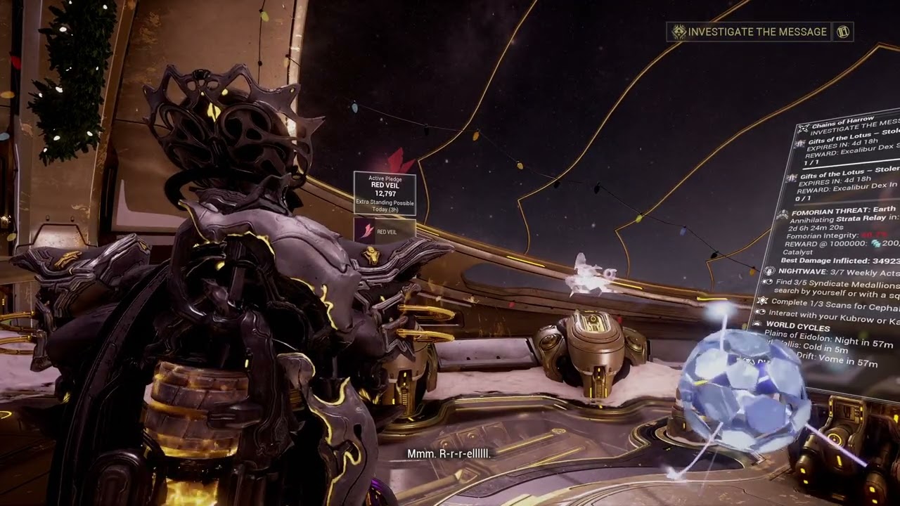 Warframe: The Chains of Harrow Quest/intro