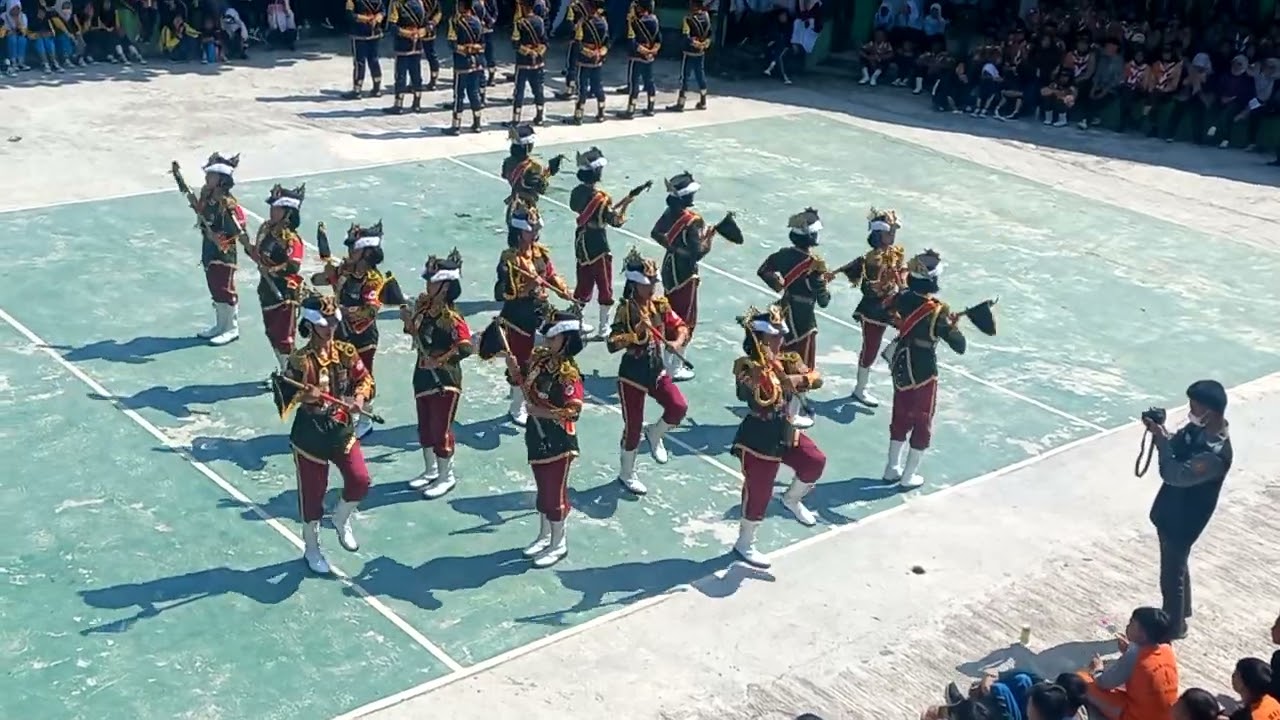 DEMO ESKUL PASKIBRA SMPN 2 KATAPANG - LASSAWENA 2023.