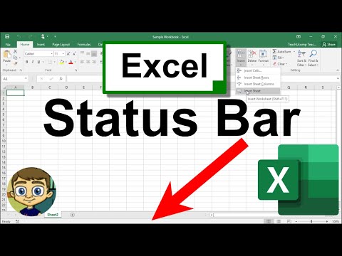 The Excel Status Bar