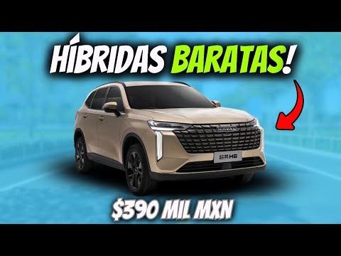 7 SUVS "HÍBRIDAS" más BARATAS en MEXICO 2026