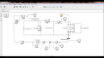 English Version: Speed Control of DC Motor with Boost Converter in MATLAB Simulink based on PI