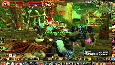 WoW Protection Warrior ZG Tiger boss Solo