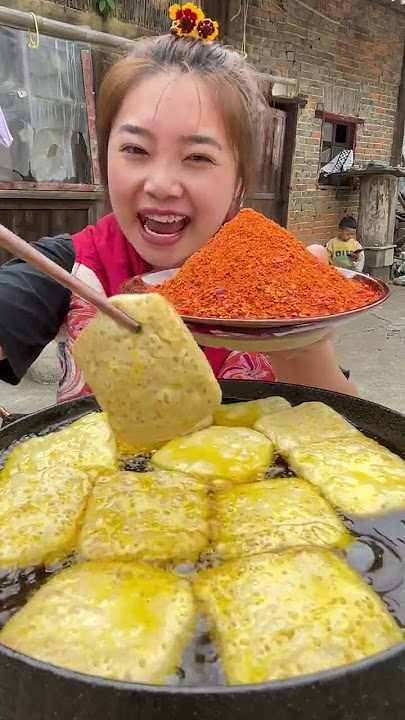 Rural Food Guizhou Dafang Liulong Hand-Shred Dried Tofu Traditional Folk Food. Hometown Flavor #76
