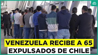 Chile expulsa en un avión a 65 ciudadanos venezolanos