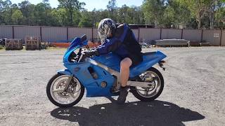 Honda CBR250R MC19 1988 Test Ride