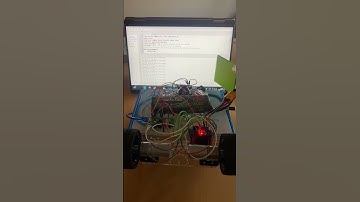 Wall-follow  car with raspberry pi pico and distance sensor Gy53 Test