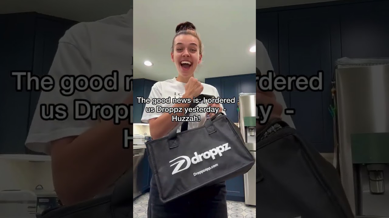 Now she needs to order from Droppz AGAIN! 🍃💨 