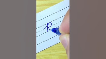 “Red” How to write Colour Name in English Cursive Writing | Cursive Handwriting Practice | Words