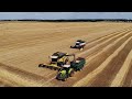 Żniwa 2019 | KOMBAJN NH CX 8.80 + Rostselmash Acros 595 oraz Fendt 716 + Claas Axion 840 w akcji